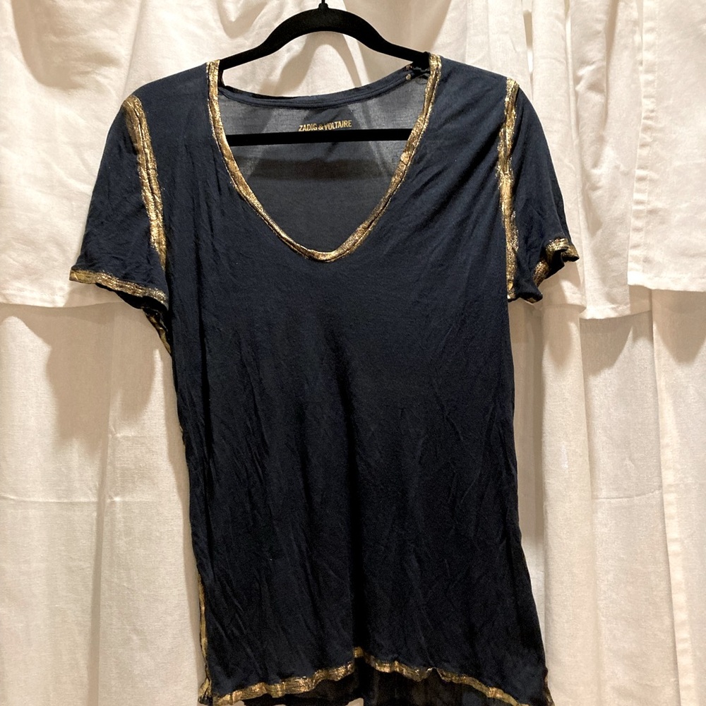 ZADING & VOLTAIRE shirt. size L